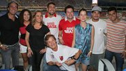 Alexandre Borges, Fabíula Nascimento, Heloísa Périssé, Cauã Reymond, Murilo Benício, Nathalia Dill, Thiago Martins, Bruno Gissoni e, abaixo, Marcelo Novaes - Roberto Filho/AgNews