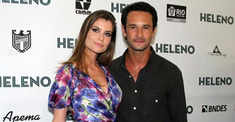 Alinne Moraes e Rodrigo Santoro na pré-estreia carioca de 'Heleno' - Roberto Filho e Alex Palarea / AgNews