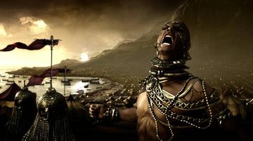 Rodrigo Santoro vive o vilão Xerxes em '300' - Divulgação