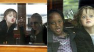 Angelina Jolie se diverte com as caretas das filha Zahara e Shiloh para o paparazzo - The Grosby Group