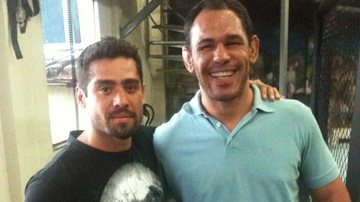 Yuri e Rodrigo Minotauro em academia no Rio de Janeiro - Divulgação