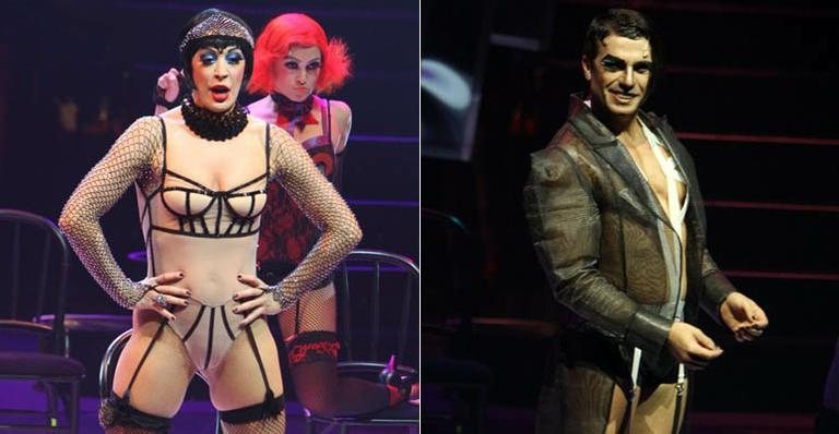 Claudia Raia e Jarbas Homem de Mello em cena de 'Cabaret' - Gil Rodrigues / PhotoRioNews