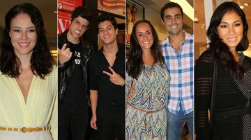 Paola Oliveira, Chay Suede, Arthur Aguiar, Francisca Pinto, Ricardo Pereira e Daniele Suzuki - Roberto Filho e Alex Palarea / AgNews