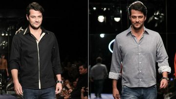 Marcelo Serrado em desfile de moda - Cleomir Tavares/ Divulgação