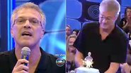 Pedro Bial comemora seus 54 anos no palco do BBB12