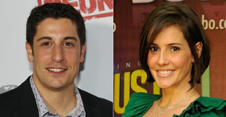 Jason Biggs e Deborah Secco - Getty Images / Divulgação da Globo