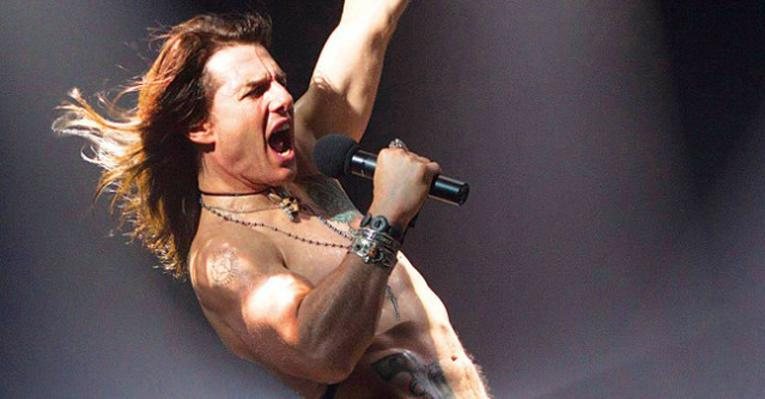 Tom Cruise em cena de 'Rock of Ages' - Divulgação