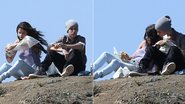 Selena Gomez e Justin Bieber em piquenique - GrosbyGroup