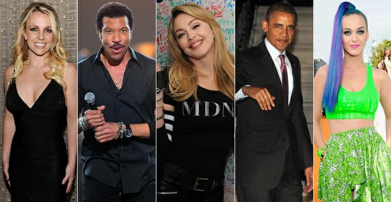 Madonna conversa com Britney, Lionel, Obama e Katy Perry no Twitter - Getty Images