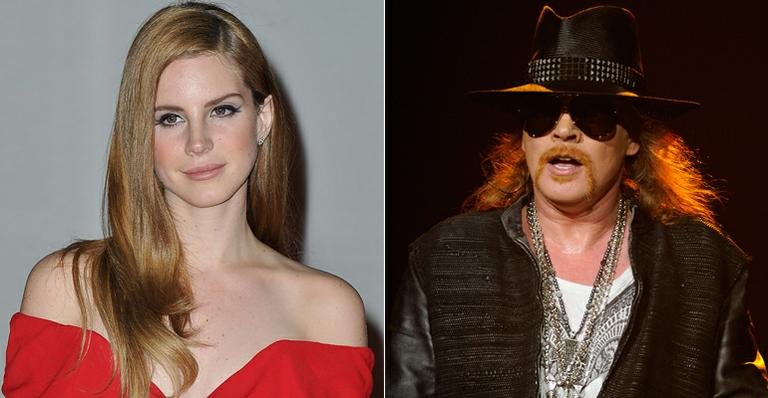 Lana Del Rey e Axl Rose - Getty Images