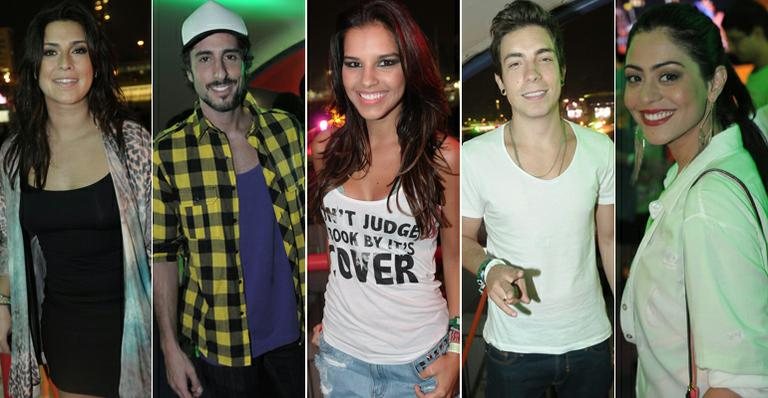 Fernanda Paes Leme, Marcos Mion, Mariana Rios, Di Ferrero e Carol Castro - Francisco Cepeda / AgNews