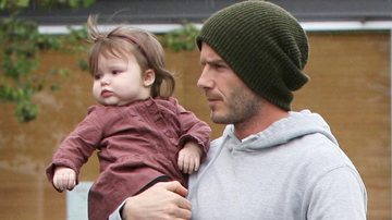 David Beckham com Harper Seven - Splash News / splashnews.com