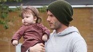 David Beckham com Harper Seven - Splash News / splashnews.com