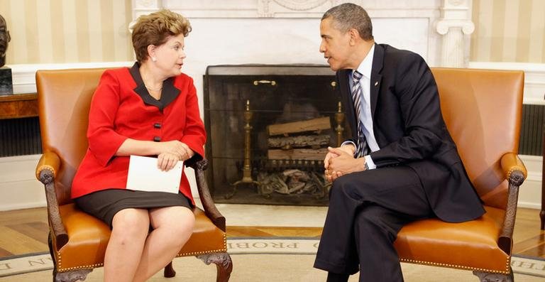 Dilma Rousseff e Barack Obama - Getty Images