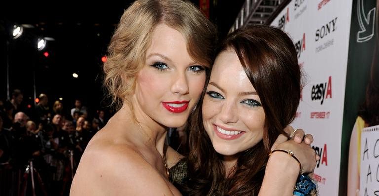 Taylor Swift e Emma Stone - Getty Images