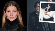 Gisele Bündchen hoje e em foto clicada por Walter Chin - Reprodução e Getty Images