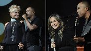 Com Xuxa e Claudia Leitte, Alexandre Pires grava DVD em São Paulo - Francisco Cepeda / AgNews