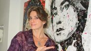 Letícia Spiller inspira quadro em exposição de arte - Roberto Filho/AgNews