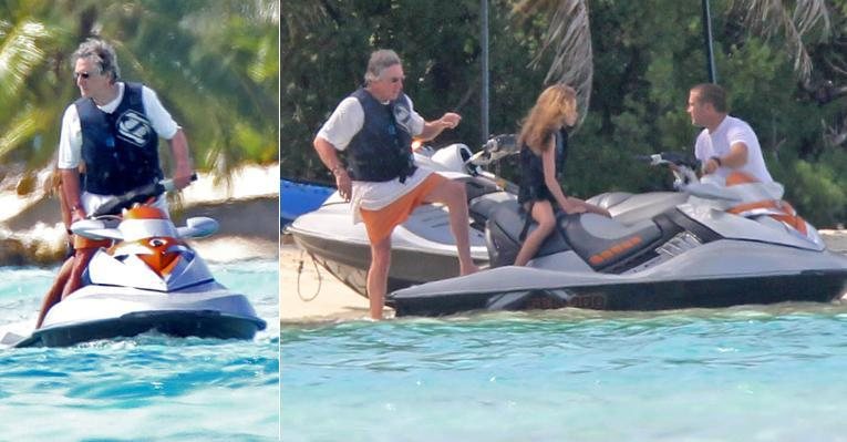 Robert De Niro se diverte em Bora Bora, na Polinésia Francesa - The Grosby Group