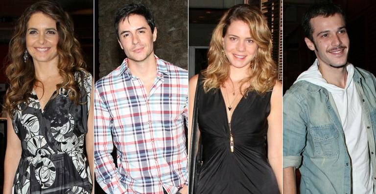 Claudia Abreu, Ricardo Tozzi, Leandra Leal e Jayme Matarazzo - AgNews; Clayton Militão / PhotoRioNews