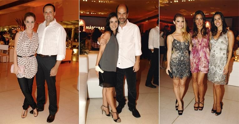 Bruna Di Tullio com Pedro Pacheco. Miriam Freeland e o marido, Roberto Bomtempo.  O charme de Karen Junqueira, Giselle Itié e Lívia Rossy - Ivan faria