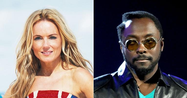 Geri Halliwell e Will.i.am - Splash News/Getty Images