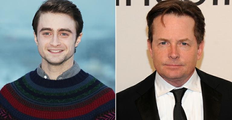 Daniel Radcliffe / Michael J. Fox - Reprodução/Getty Images