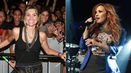 Flávia Alessandra vai ao show de Demi Lovato - Marcello Sá Barreto / PhotoRioNews