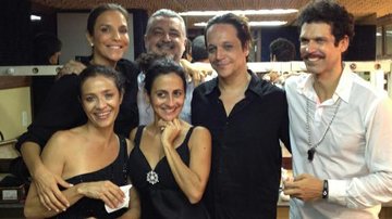 Ivete Sangalo e elenco da peça Os Catedrásticos - Twitter / Reprodução