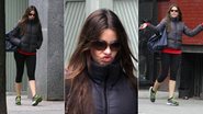 Sofia Vergara faz careta a fotógrafos em Nova York, nos Estados Unidos - Grosby Group