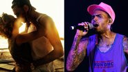 Chris Brown e Karruche Tran - Reprodução/Twitter e Getty Images