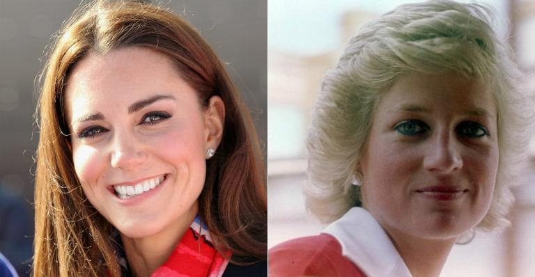 Kate Middleton e Princesa Diana - Getty Images