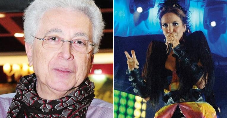 Aguinaldo Silva pede desculpas à Ivete Sangalo após criticar a participação da cantora no remake de 'Gabriela' - Fotomontagem