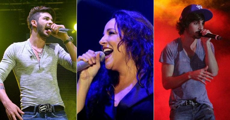 Gusttavo Lima, Ana Carolina e Fiuk - Onofre Veras/AgNews