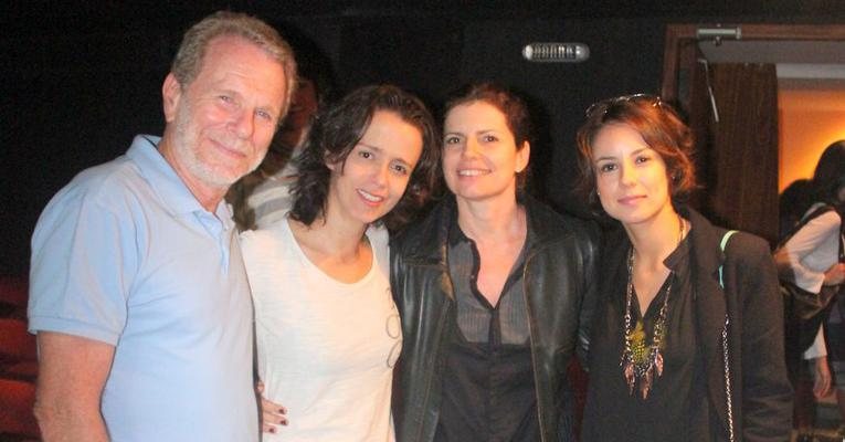 Jonas Bloch, Dani Barros, Débora Bloch e Andréia Horta - Fausto Candelária / AgNews