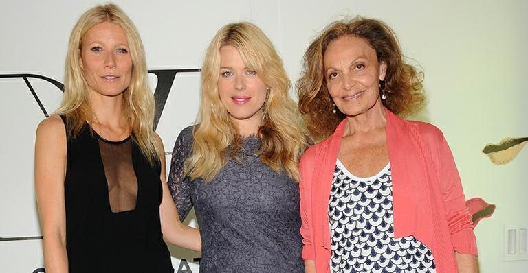 Gwyneth Paltrow, Amanda de Cadenet e Diane von Furstenberg - Getty Images