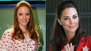 Rosanne Mulholland, a professora Helena, e Kate Middleton - Lourival Ribeiro/SBT e Getty Images