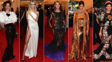 Os looks mais ousados do MET Ball 2012 - Getty Images