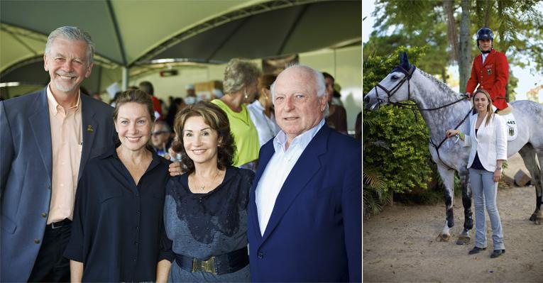 Em Porto Alegre, Karina torce pelo amado. José Fortunati e sua Regina Becker com o casal anfitrião Maria Elena e Jorge Gerdau Johannpeter. - Jefferson Bernardes