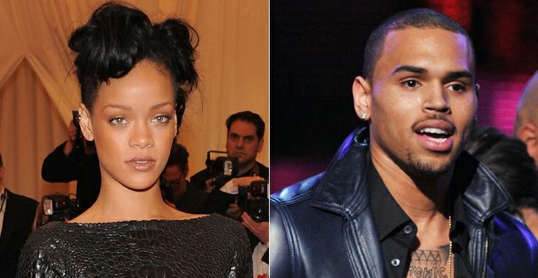 Rihanna e Chris Brown - Getty Images