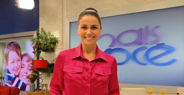 Giovanna Antonelli participa do 'Mais Você' - TV GLOBO / Divulgação