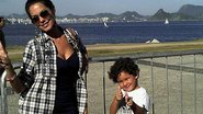 Diana Bouth e o filho, Pedro - Arquivo Pessoal