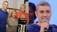 Reynaldo Gianecchini e sua mãe, Heloisa Helena, celebram o Dia das Mães no TV Xuxa - TV XUXA / BLAD MENEGHEL