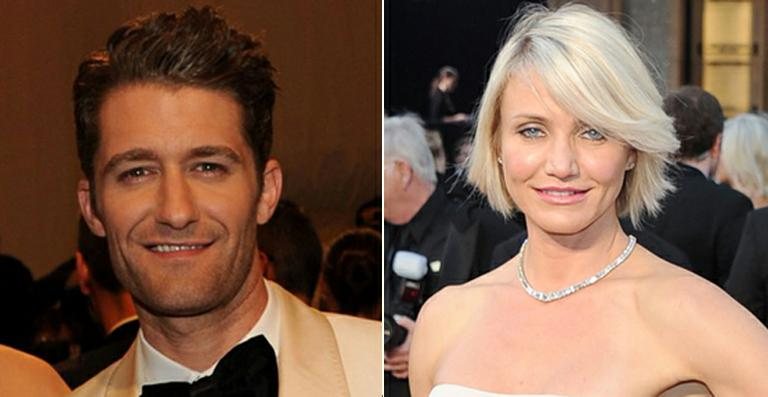 Matthew Morrison / Cameron Diaz - Reprodução/Getty Images