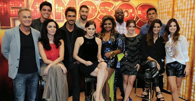 Participantes da Dança dos Famosos 2012 - Amauri Nehn e Francisco Cepeda/AgNews