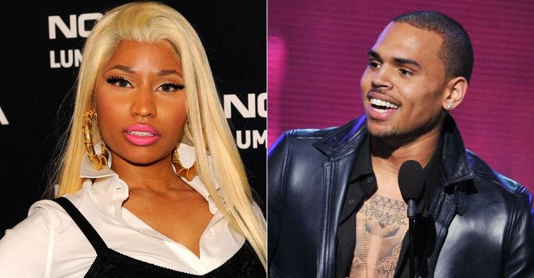 Nicki Minaj e Chris Brown - Getty Images