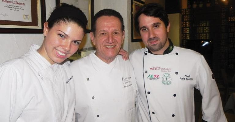 A chef Sofia Damiani passa a integrar equipe de Rafael Sessenta e do filho dele Rafael Spencer em restaurante, SP.