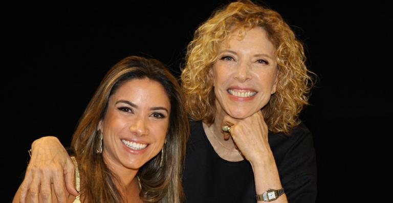 Patrícia Abravanel e Marília Gabriela - Carol Soares / SBT