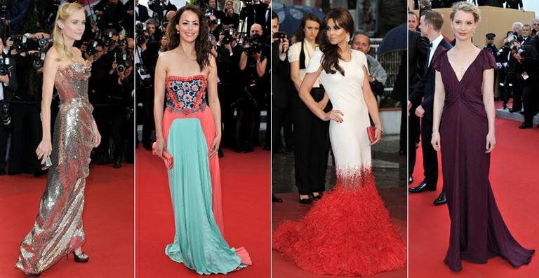 Diane, Berénice, Cheryl e Mia brilham em Cannes - Getty Images