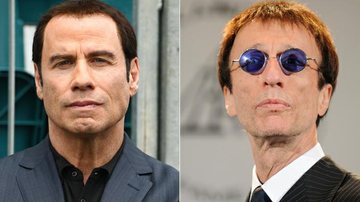 John Travolta e Robin Gibb - Getty Images